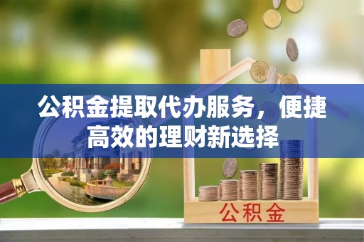 庄浪公积金提取代办服务，便捷高效的理财新选择