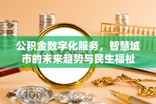 庄浪公积金数字化服务，智慧城市的未来趋势与民生福祉