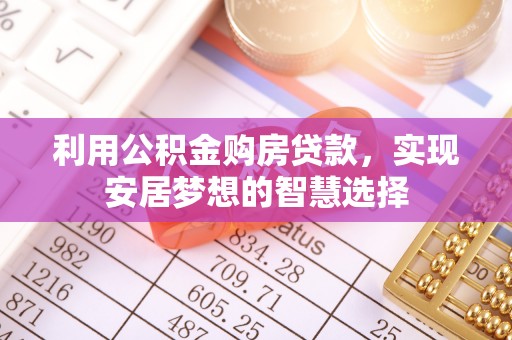 庄浪利用公积金购房贷款，实现安居梦想的智慧选择