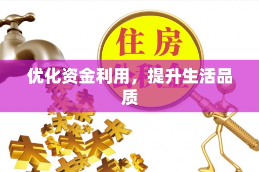 庄浪优化资金利用，提升生活品质