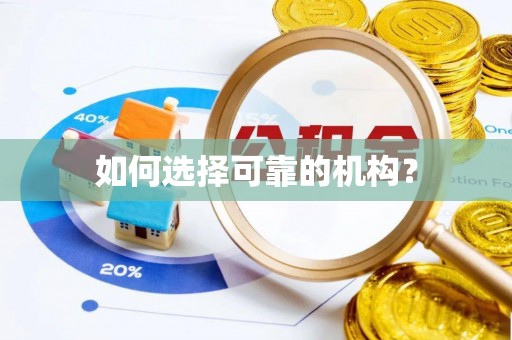 庄浪如何选择可靠的机构？