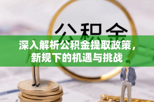 庄浪深入解析公积金提取政策，新规下的机遇与挑战