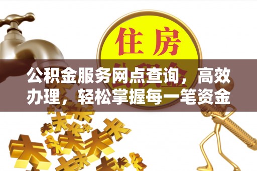 庄浪公积金服务网点查询，高效办理，轻松掌握每一笔资金动态