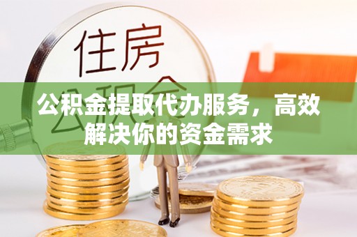 庄浪公积金提取代办服务，高效解决你的资金需求