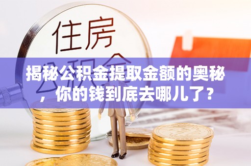 庄浪揭秘公积金提取金额的奥秘，你的钱到底去哪儿了？