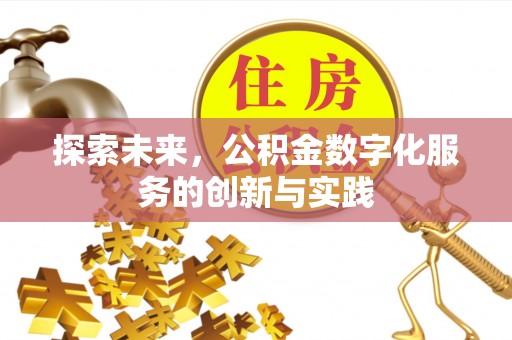 庄浪探索未来，公积金数字化服务的创新与实践