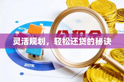 庄浪灵活规划，轻松还贷的秘诀