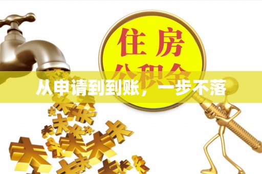 庄浪从申请到到账，一步不落